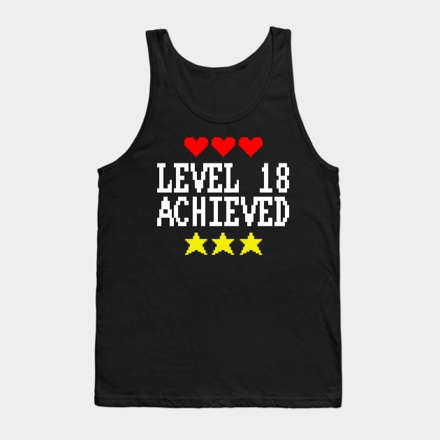 Level 18 Achieved Tank Top by snitts
